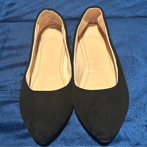 Classic Black Women's Flats Size 9